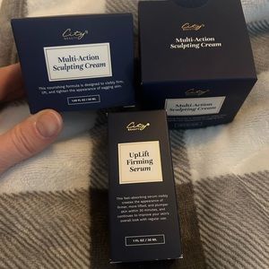 City Beauty multi action sculpting cream and uplift firming serum brand new